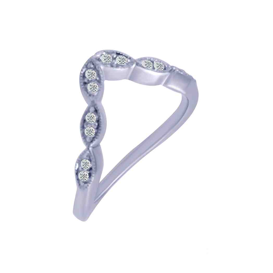 V Diamond Ring LR11004A